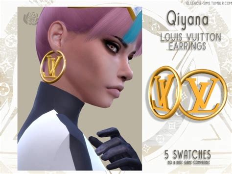 qiyana louis vuitton earrings